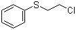 structure of CAS# 5535-49-9, [(2-Chloroethyl)thio]benzene