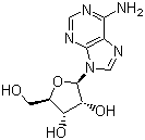 structure of CAS# 5536-17-4, 阿糖腺苷