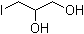 1-碘-2,3-丙二醇分子结构 (CAS 554-10-9)
