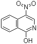 structure of CAS# 55404-29-0, 4-Nitro-1-isoquinolinol