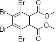 CAS # 55481-60-2, Dimethyl tetrabromophthalate, 3,4,5,6-Tetrabromo-1,2-benzenedicarboxylic acid dimethyl ester