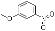 structure of CAS# 555-03-3, 3-硝基苯甲醚