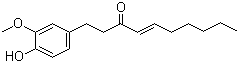 structure of CAS# 555-66-8, 6-Shogaol