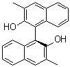 structure of CAS# 55515-99-6, (1S)-3,3'-二甲基[1,1'-联萘]-2,2'-二醇