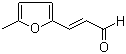 5-Methyl-2-furanacrolein molecular structure (CAS 5555-90-8)