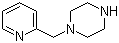 structure of CAS# 55579-01-6, 1-(Pyridin-2-ylmethyl)piperazine