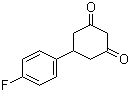 structure of CAS# 55579-72-1, 5-(4-氟苯基)环己烷-1,3-二酮