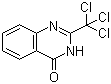 structure of CAS# 5558-95-2, 2-Trichloromethyl-4(3H)-quinazolinone