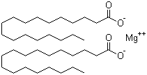 structure of CAS# 557-04-0, 硬脂酸镁