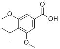 CAS 登录号：55703-81-6, 3,5-二甲氧基-4-(丙烷-2-基)苯甲酸