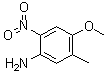 structure of CAS# 55730-09-1, 4-Methoxy-5-methyl-2-nitroaniline