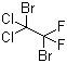 structure of CAS# 558-57-6, 1,2-Dibromo-1,1-dichloro-2,2-difluoroethane