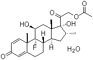 CAS 登录号：55812-90-3, 醋酸地塞米松一水合物