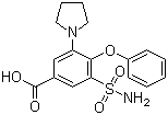 structure of CAS# 55837-27-9, 吡咯他尼