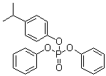 structure of CAS# 55864-04-5, 4-Isopropylphenyl diphenyl phosphate