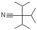 CAS # 55897-66-0, 3-Methyl-2,2-bis(1-methylethyl)butanenitrile, NSC 4627