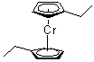 structure of CAS# 55940-03-9, 1,1'-二乙基二茂铬