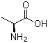structure of CAS# 56-41-7, L-Alanine