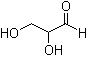 structure of CAS# 56-82-6, DL-Glyceric aldehyde