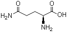 structure of CAS# 56-85-9, L-谷氨酰胺