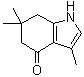 structure of CAS# 56008-20-9, 1,5,6,7-四氢-3,6,6-三甲基-4H-吲哚-4-酮