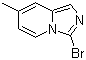 structure of CAS# 56051-32-2, 3-溴-7-甲基咪唑并[1,2-a]吡啶