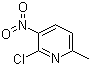 structure of CAS# 56057-19-3, 2-Chloro-3-nitro-6-methylpyridine