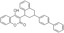 structure of CAS# 56073-07-5, Difenacoum