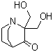 structure of CAS# 5608-24-2, 2,2-双(羟基甲基)-1-氮杂双环[2.2.2]辛烷-3-酮