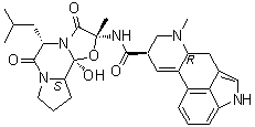 CAS # 561-94-4, alpha-Ergosine, NSC 122047, (5'alpha)-12'-Hydroxy-2'-methyl-5'-(2-methylpropyl)ergotaman-3',6',18-trione