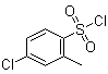 structure of CAS# 56157-92-7, 4-Chloro-2-methylbenzenesulfonyl chloride