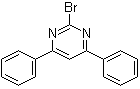 2-Bromo-4,6-diphenylpyrimidine molecular structure (CAS 56181-49-8)