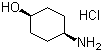 structure of CAS# 56239-26-0, cis-4-Aminocyclohexanol hydrochloride