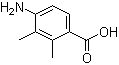 structure of CAS# 5628-44-4, 4-Amino-2,3-dimethylbenzoic acid