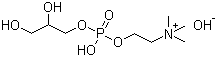 structure of CAS# 563-23-5, Choline glycerophosphate