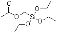 CAS 登录号：5630-83-1, 乙酰氧基甲基三乙氧基硅烷