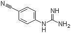 N-(4-氰基苯基)胍分子结构 (CAS 5637-42-3)