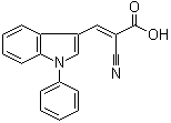 CAS # 56396-35-1, UK 5099, 2-Cyano-3-(1-phenyl-1H-indol-3-yl)-2-propenoic acid