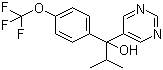 structure of CAS# 56425-91-3, Flurprimidol