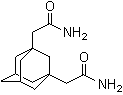 CAS # 56432-73-6, Tricyclo[3.3.1.1(3,7)]decane-1,3-diacetamide, 2,2'-(Adamantane-1,3-diyl)diacetamide