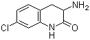 structure of CAS# 56433-13-7, 3-氨基-7-氯-3,4-二氢喹啉-2(1H)-酮