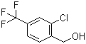 structure of CAS# 56456-51-0, 2-Chloro-4-(trifluoromethyl)benzyl alcohol