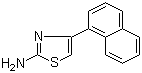 structure of CAS# 56503-96-9, 4-(1-Naphthalenyl)-2-thiazolamine