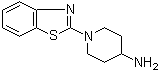 structure of CAS# 565453-22-7, 1-(2-Benzothiazolyl)-4-piperidinamine