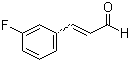 structure of CAS# 56578-38-2, 3-Fluorocinnamaldehyde