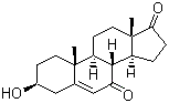 structure of CAS# 566-19-8, 7-Keto-dehydroepiandrosterone