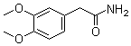 structure of CAS# 5663-56-9, 3,4-Dimethoxyphenylacetamide
