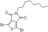 structure of CAS# 566939-58-0, 1,3-二溴-5-辛基-4H-噻吩并[3,4-c]吡咯-4,6(5H)-二酮
