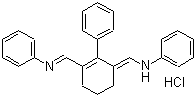 CAS 登录号：56709-94-5, N-[[2-苯基-3-[(苯基氨基)亚甲基]-1-环己烯-1-基]亚甲基]苯胺单盐酸盐