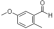 structure of CAS# 56724-09-5, 5-甲氧基-2-甲基苯甲醛